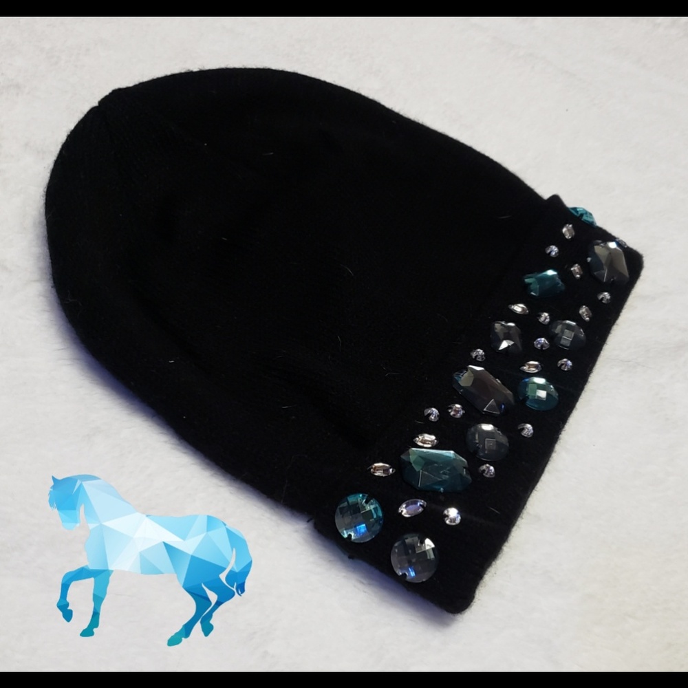 Never worn jewelled beanie!